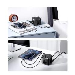 Сетевой фильтр питания Baseus PowerCombo Cube Power Strip Фото 9