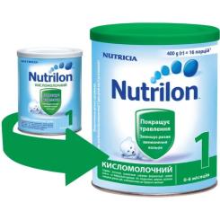 Детская смесь Nutrilon Кисломолочна 1 400 г Фото