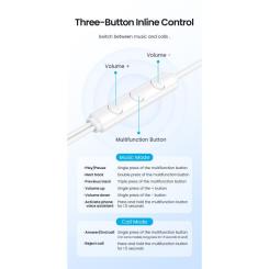 Наушники Vention Echo Lite 3.5mm In-Ear Wired White Фото 9