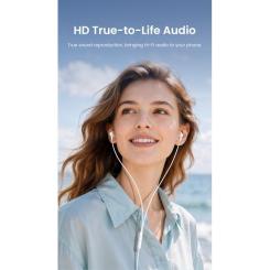 Наушники Vention Echo Lite 3.5mm In-Ear Wired White Фото 4