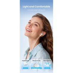 Наушники Vention Echo Lite 3.5mm In-Ear Wired White Фото 7