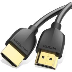 Кабель мультимедийный Vention HDMI M to HDMI M 1.0m 4K60Hz black Фото