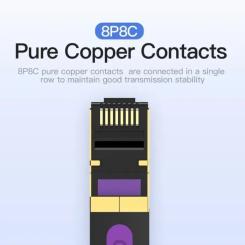 Патч-корд Vention 5м, FTP cat 7 RJ-45 black Фото 2