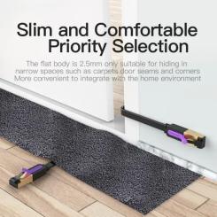 Патч-корд Vention 5м, FTP cat 7 RJ-45 black Фото 4