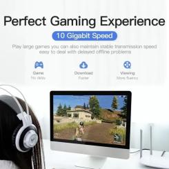 Патч-корд Vention 5м, FTP cat 7 RJ-45 black Фото 5