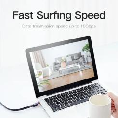 Патч-корд Vention 5м, FTP cat 7 RJ-45 black Фото 6