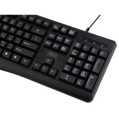Клавиатура AOC KB120B USB UA Black Фото 4