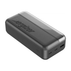 Батарея универсальная Energizer 30000mAh 15W 3A, USB-А, 2хUSB-C Black Фото 2