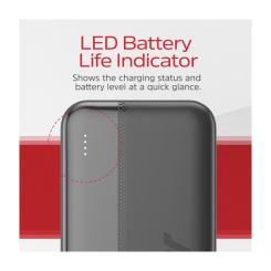 Батарея универсальная Energizer 30000mAh 15W 3A, USB-А, 2хUSB-C Black Фото 6