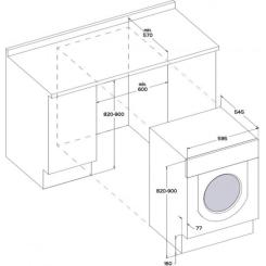 Стиральная машина Whirlpool BIWDWG75148UA Фото 7