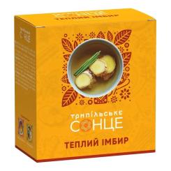 Чай Трипільське Сонце Теплий імбир 20х1.3 г Фото 1