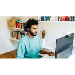 Наушники Logitech Zone Wired 2 USB Graphite Фото 4