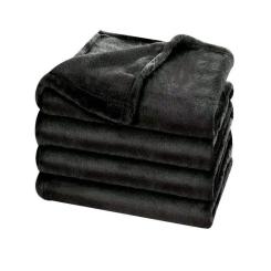 Плед Bergamo Fancy черный 130 х 180 см Фото 2