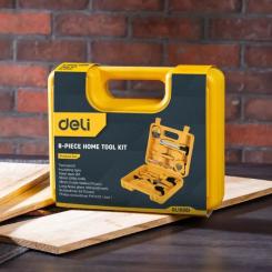 Набор инструментов Deli 8 шт. Фото 1