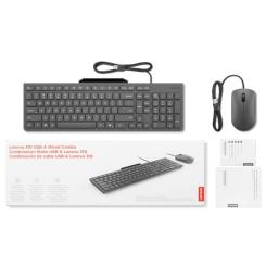 Комплект Lenovo 310 Combo Wired USB UA Black Фото 7