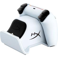 Зарядное устройство HyperX ChargePlay Duo для PS5 DualSense White Фото 2