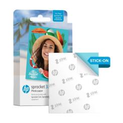 Фотобумага HP Zink 3.5x4.25" Sprocket, glossy, self-adhesive, 20 Фото 1
