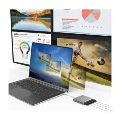 Адаптер J5create USB-C to 4xHDMI F quad display Фото 10