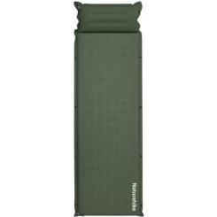 Матрас надувной Naturehike CNK2550WS025, 200х65х6 см, зелений Фото