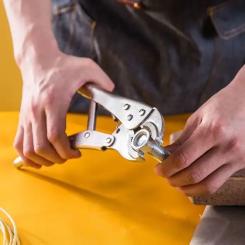 Плоскогубцы Deli вигнуті 10" Фото 2