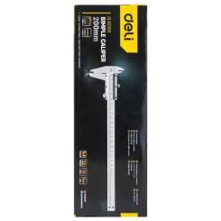 Штангенциркуль Deli 200 мм Фото 3