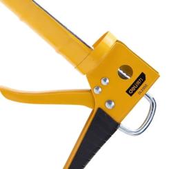 Пистолет для герметика Deli 9, 230 мм, сталь А3 Фото 1