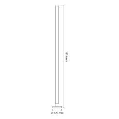 Торшер Videx LED підлогова TF20 RGB 10W Black Фото 8