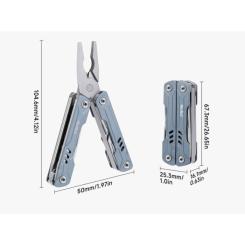 Мультитул NexTool Mini Sailor Pliers S11 чорний Фото 2