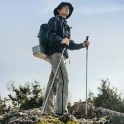 Треккинговые палки Naturehike CNK2450DS016, 120 см, зелена Фото 1