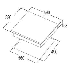 Варочная поверхность Cata IB 6324E2 BK Фото 2