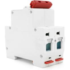 Автоматический выключатель ZUOYI Z7-63Z 2P C50 DC500V Фото 1