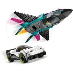 Конструктор LEGO City Реактивный самолет против автомобиля Фото 3