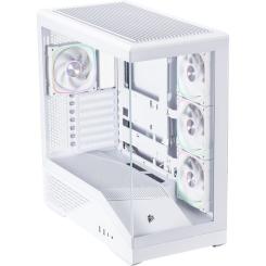 Корпус для ПК 1stPlayer GM7-WH-3FN7R-W-1FN7-W White Фото 1