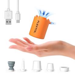Насос для надувной мебели Flextail Tiny Pump, помаранчевий Фото
