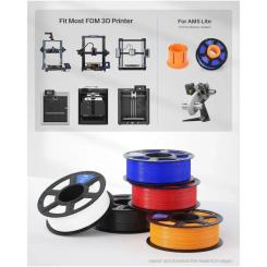 Пластик для 3D-принтера ELEGOO PETG 4x3кг, 1.75мм, white Фото 3