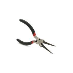Плоскогубцы Voltronic круглогубцы, черные ручки, 130х25, 80гр Фото 2