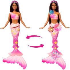 Кукла Barbie Fantastic fashion Квіткова магія Брюнетка Фото 2