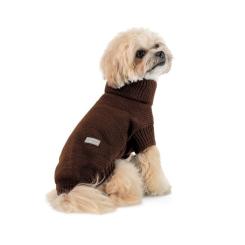 Свитер для животных Pet Fashion Sam M шоколадный Фото 1