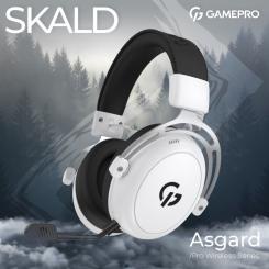 Наушники GamePro Asgard Skald 4-Mode White Фото 8