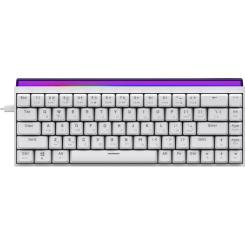 Клавиатура Ajazz NK68 Red Switch USB UA White Фото 1