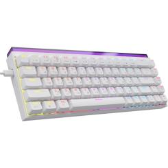 Клавиатура Ajazz NK68 Red Switch USB UA White Фото 2