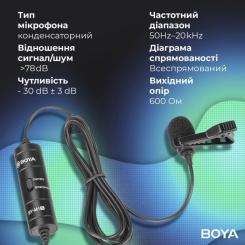 Микрофон Boya BY-M1S Black Фото 9