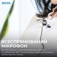 Микрофон Boya BY-M1S Black Фото 6