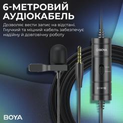 Микрофон Boya BY-M1S Black Фото 7
