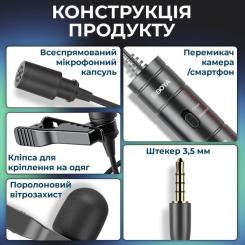 Микрофон Boya BY-M1S Black Фото 8