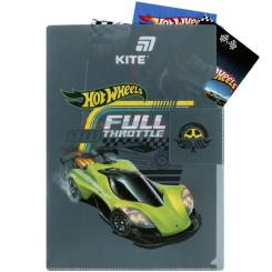 Папка – уголок Kite с клапаном A4 Hot Wheels Фото 3