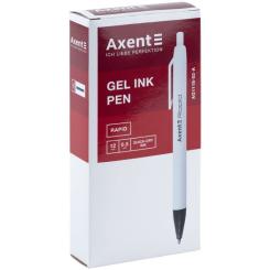 Ручка гелевая Axent Rapid 0,5 мм, синій Фото 2
