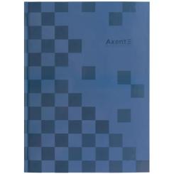 Книга записная Axent A4 Mosaic, 96 листов клетка, синий Фото