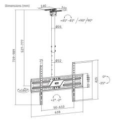 Кронштейн ITech CELB-56S Фото 11