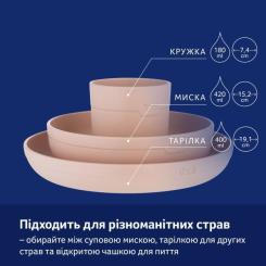 Набор детской посуды Lovi з кружкою Nude Фото 10
